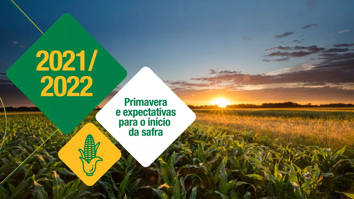 Imagem em destaque do post Primavera e expectativas para o início da safra 2021/2022